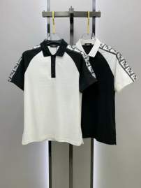 Picture of Fendi Polo Shirts Short _SKUFendiM-3XLomtr10628111